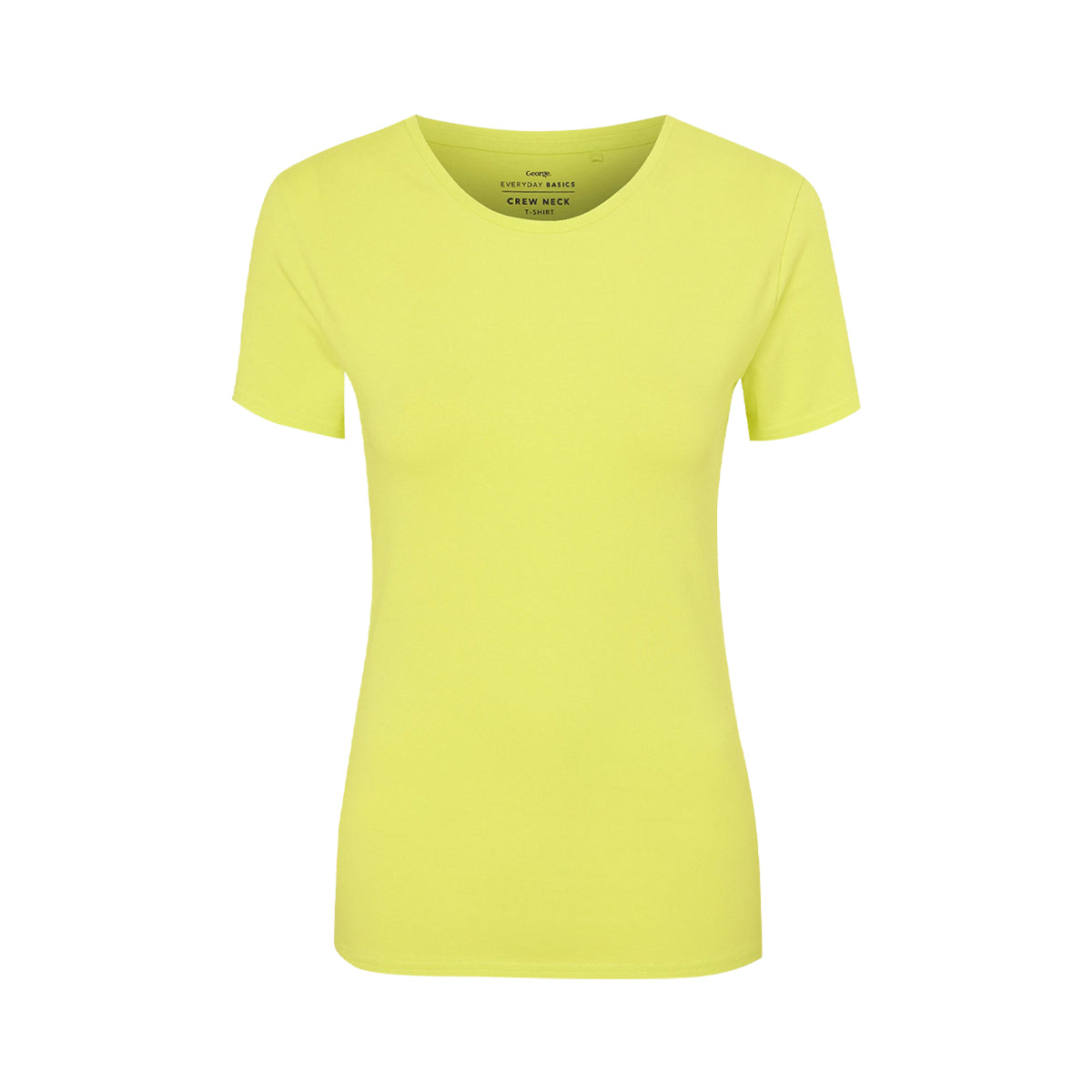 Womens Crew Neck Short Sleeve Soft Cotton Jersey T-Shirt