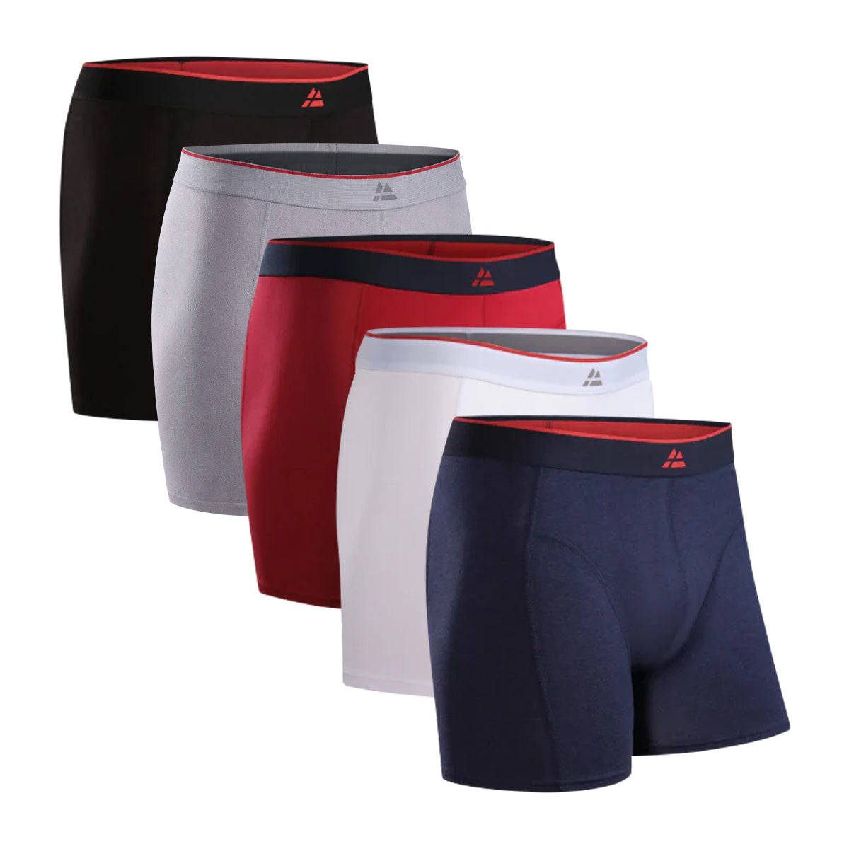 Pack of 3 Mens Bamboo Trunks Soft Breathable Comfort Boxer Underwear
