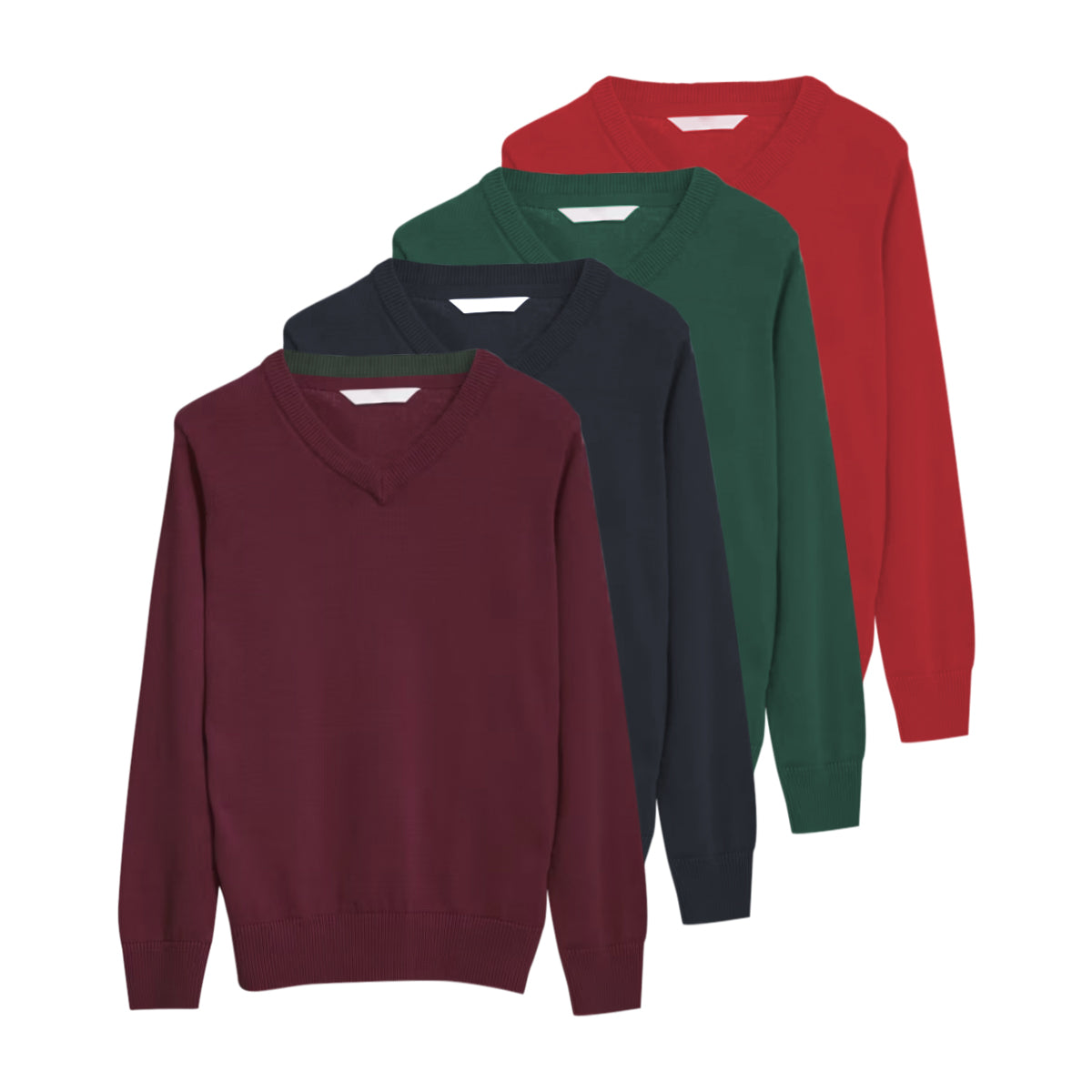 Kids Cotton School Jumper Sweater (4-14 Yrs)