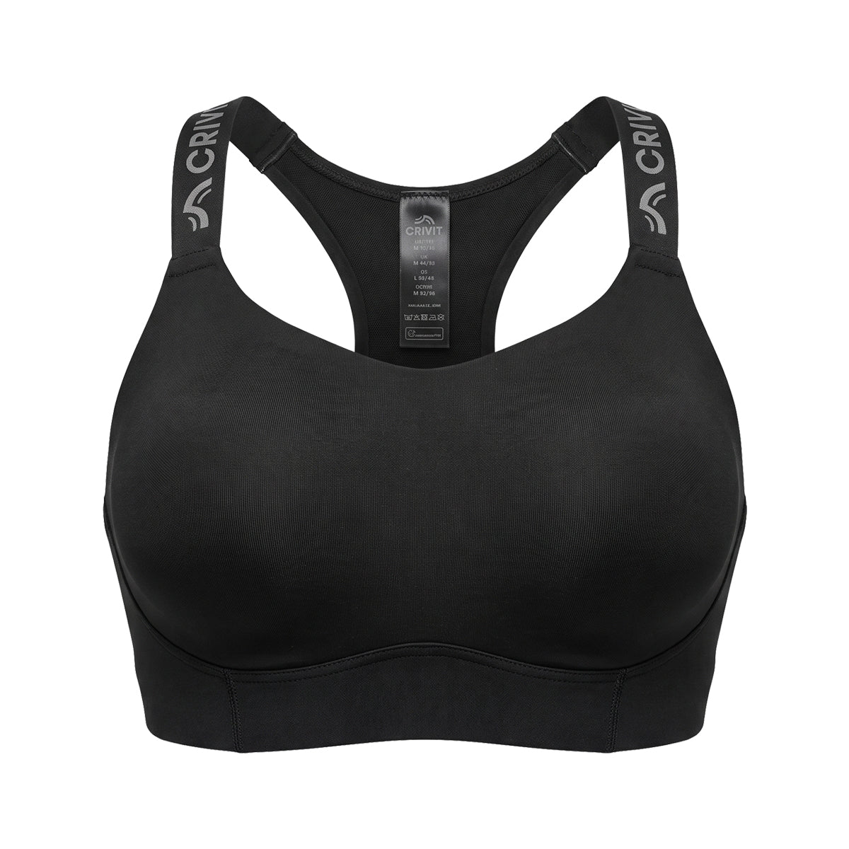 Women's Stretch Wide Straps Racerback Sports Bra