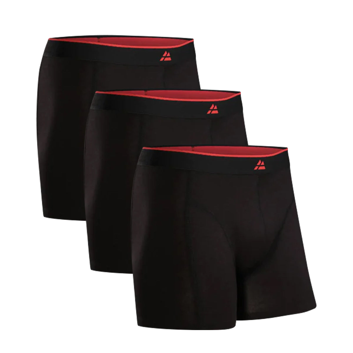 Pack of 3 Mens Bamboo Trunks Soft Breathable Comfort Boxer Underwear