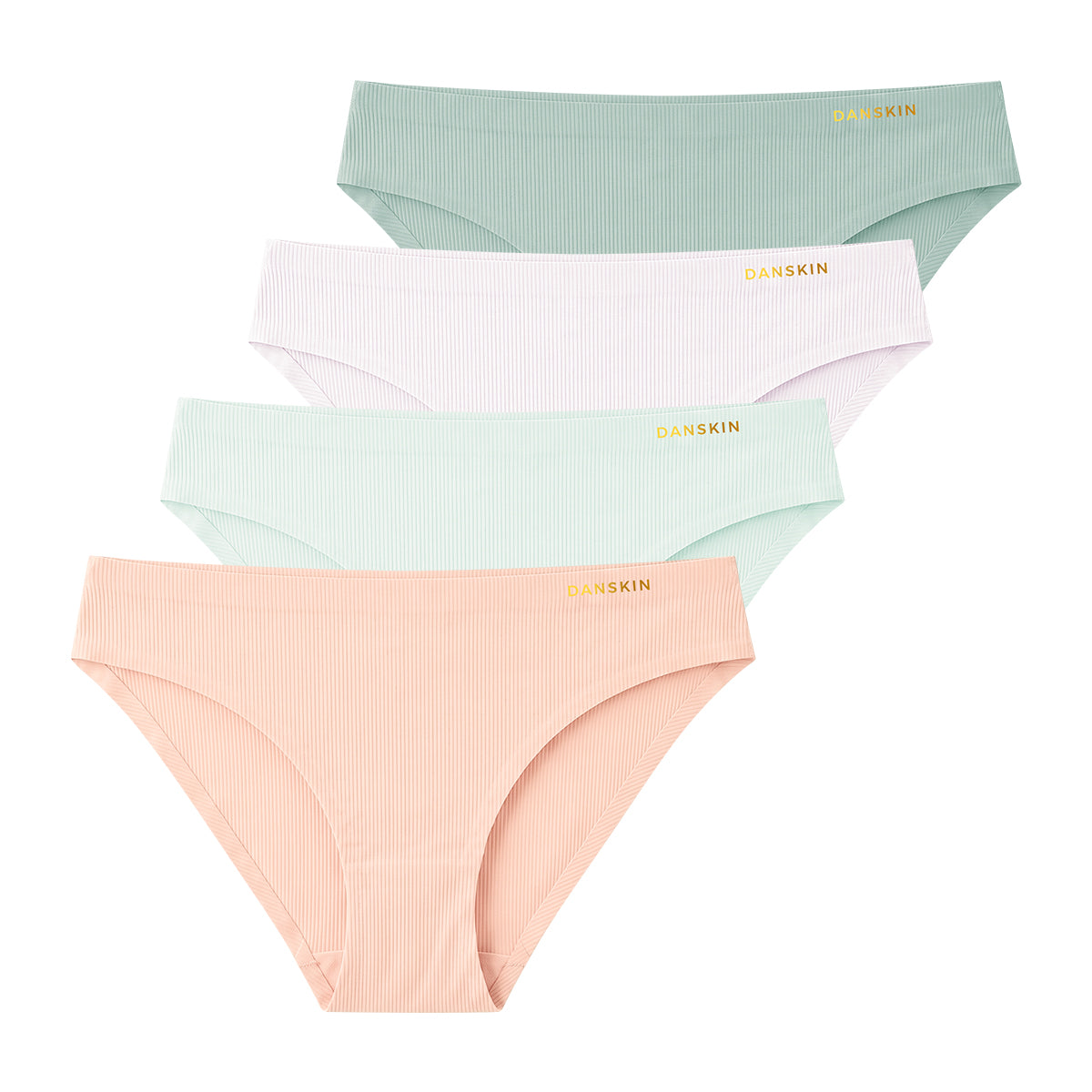 Women's Ribbed Stretch Bikini Brief Panty