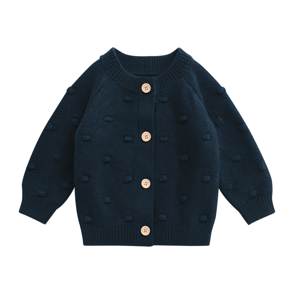 Girls Cotton Knitted Cardigan