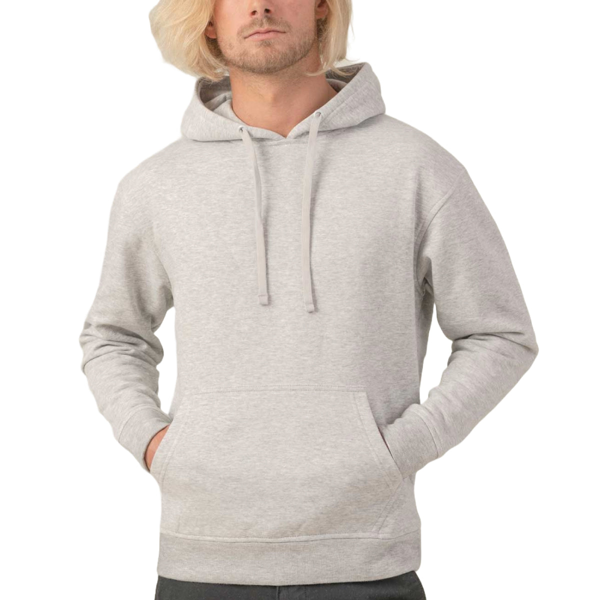 Men’s Long-sleeve Pullover Drawstring Hoodie Sweatshirt