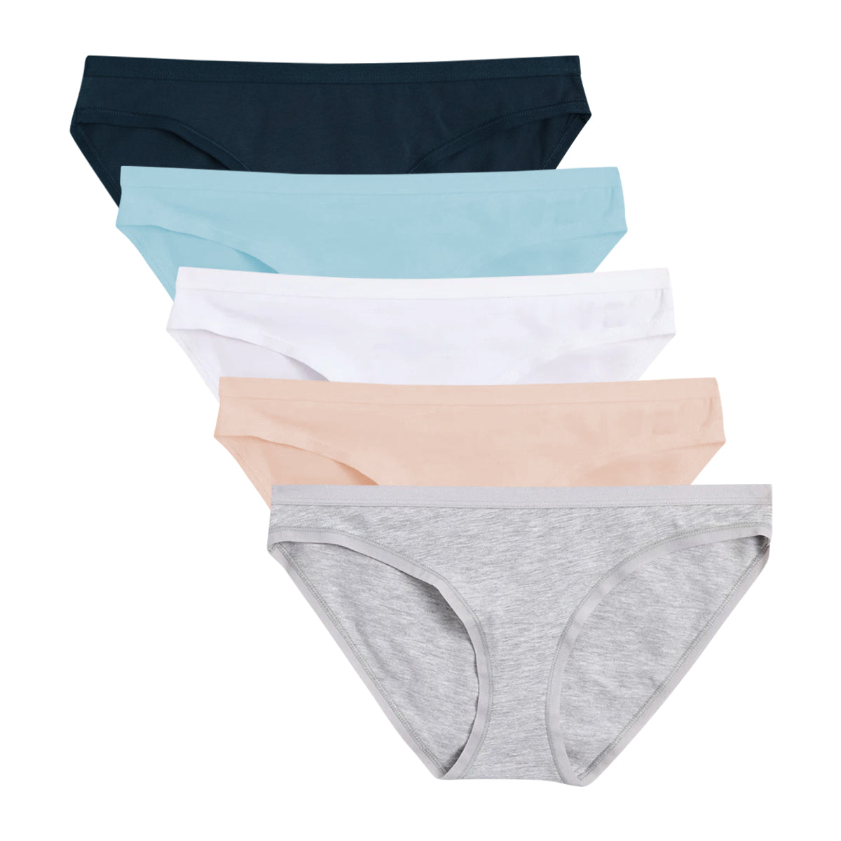 Pack of 3 Womens Cotton Bikini Briefs