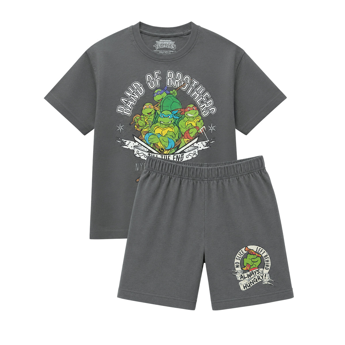 Boys Cotton Printed Summer Co-Ord Half Pajama Set