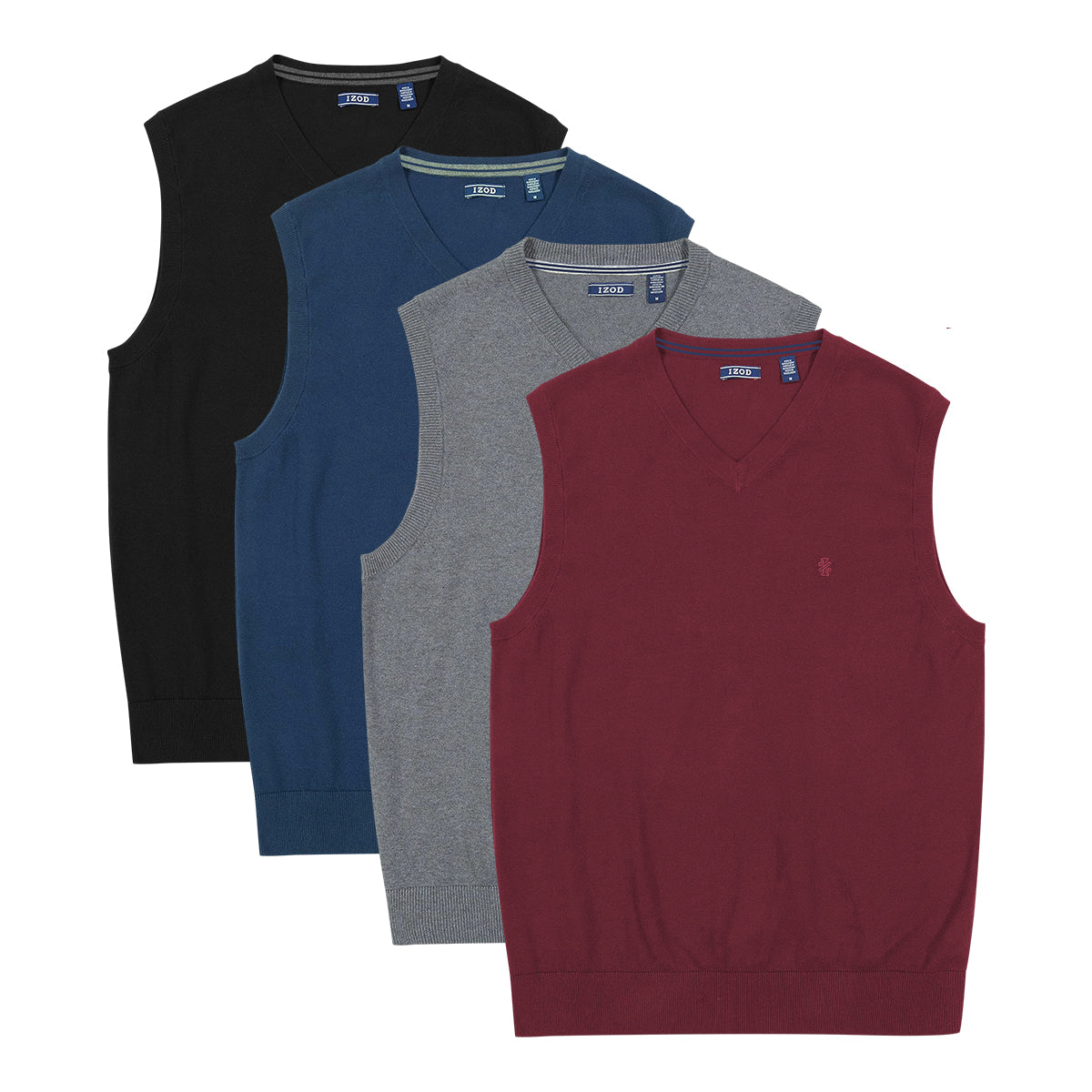 Mens Premium V-Neck Knit Sleeveless Pullover Sweater
