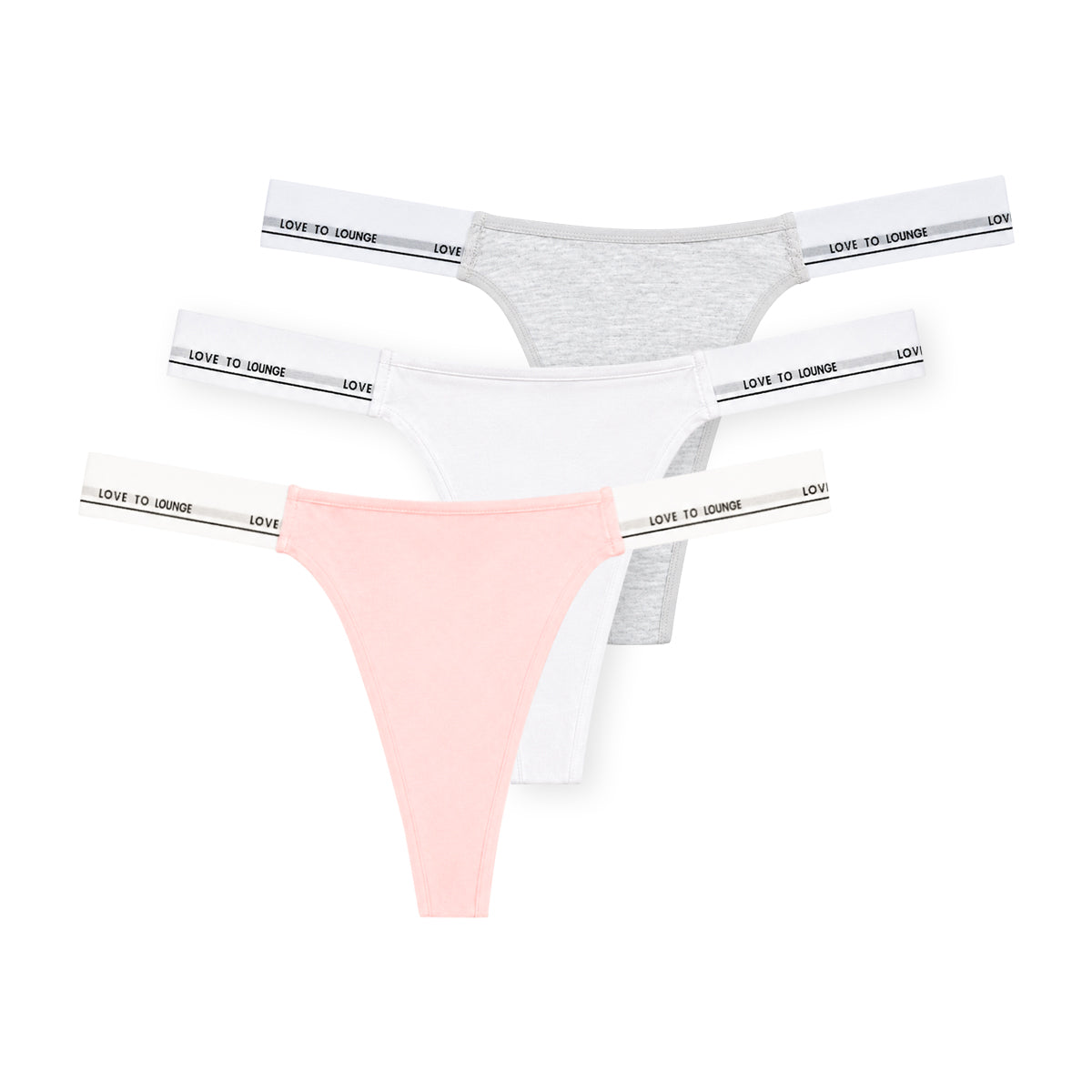 Womens Cotton Soft Comfortable Thong Panty