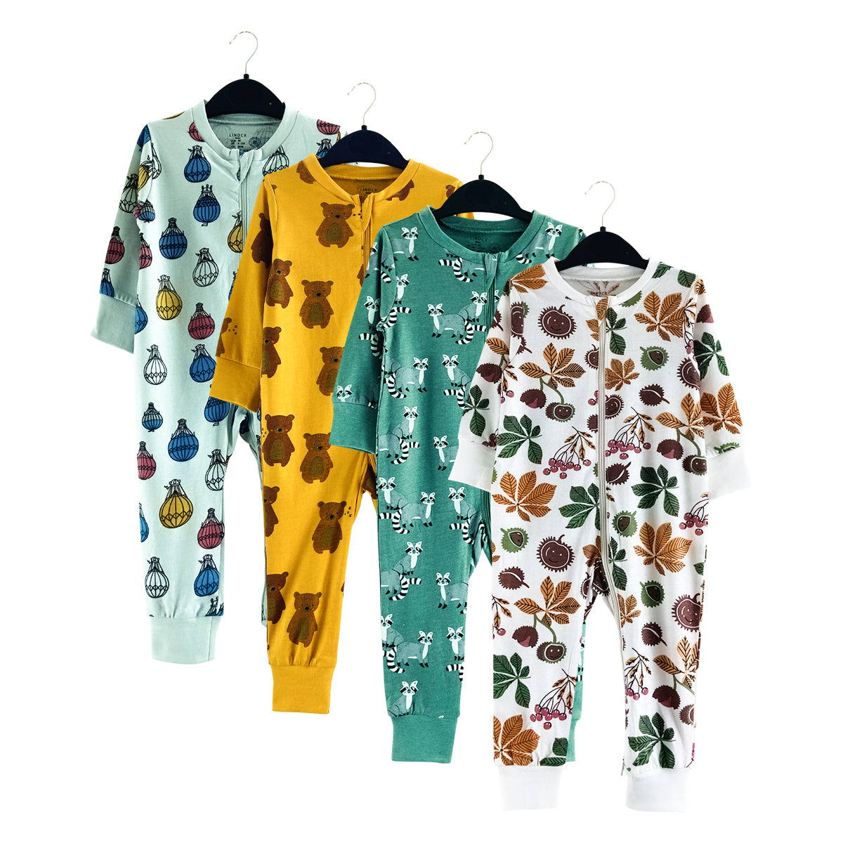 Baby Organic Cotton Printed Sleepsuit Full Body Romper