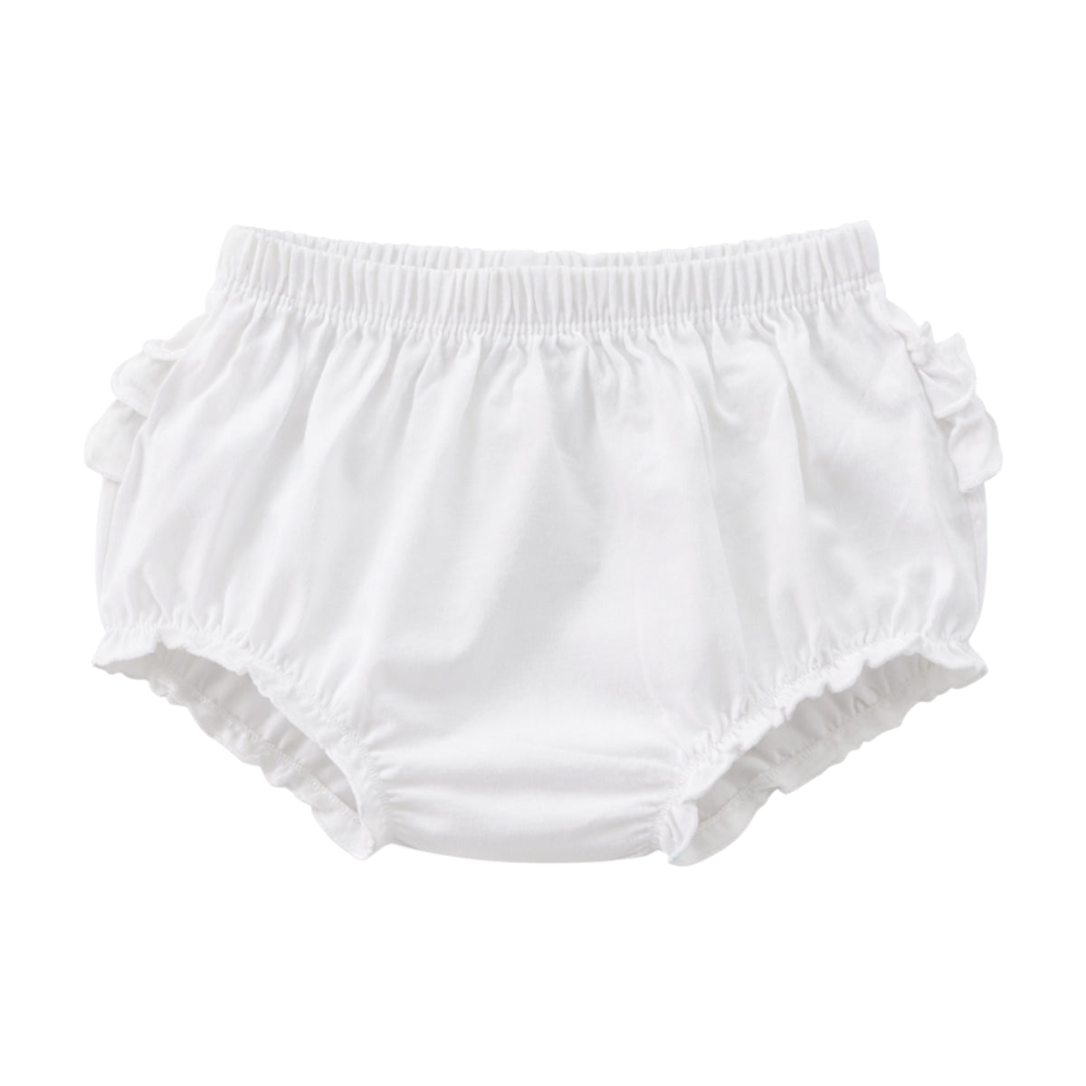 Baby Girls Ruffle Soft Cotton Breathable Diaper Cover Short Pant