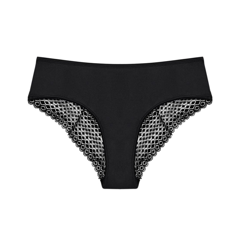 Pack of 2 Womens High-Quality Premium Lace Brazilian Brief Panty