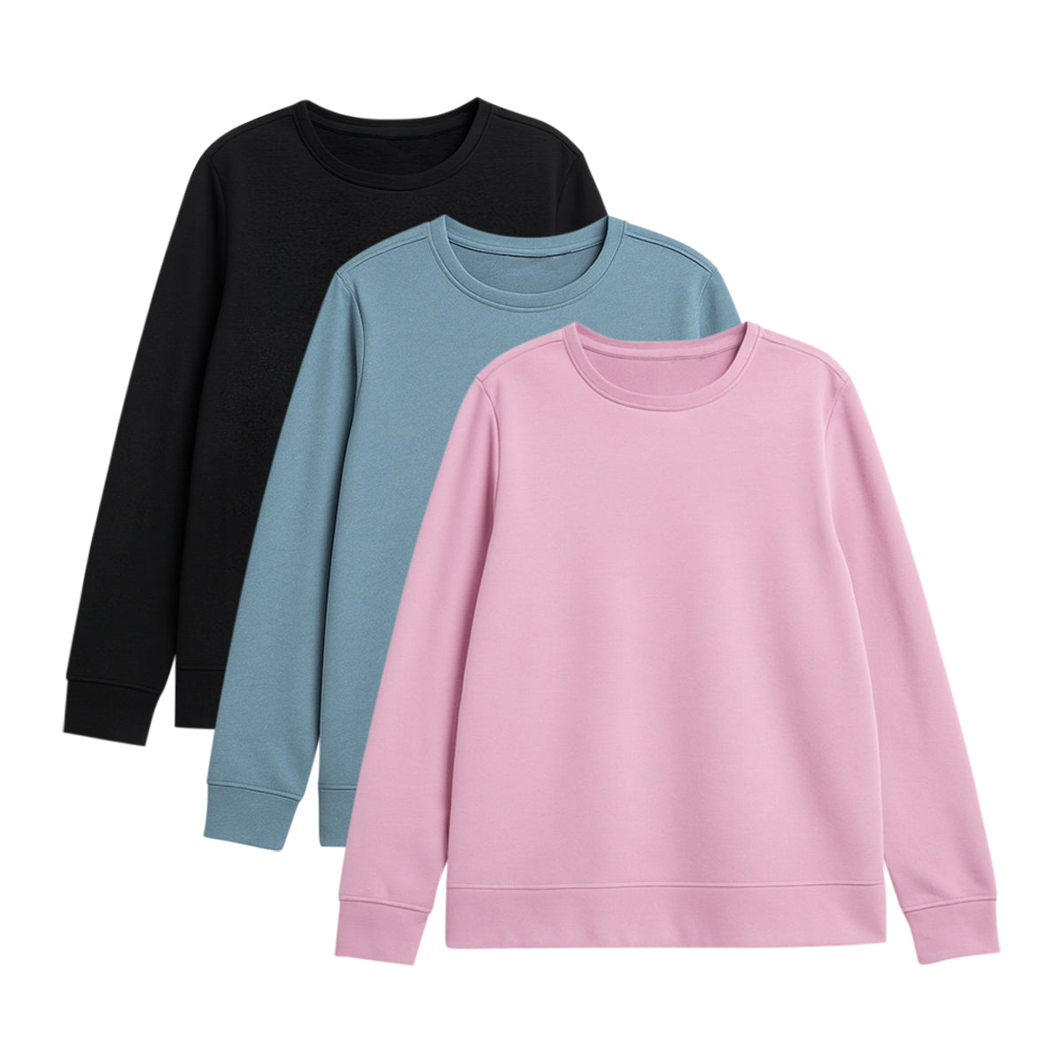 Womens Premium Cotton Fleece Sweatshirt