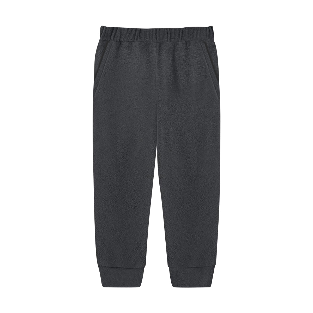 Toddler Boys Elastic Waist & Cuffed Ankles Fleece Sweatpants