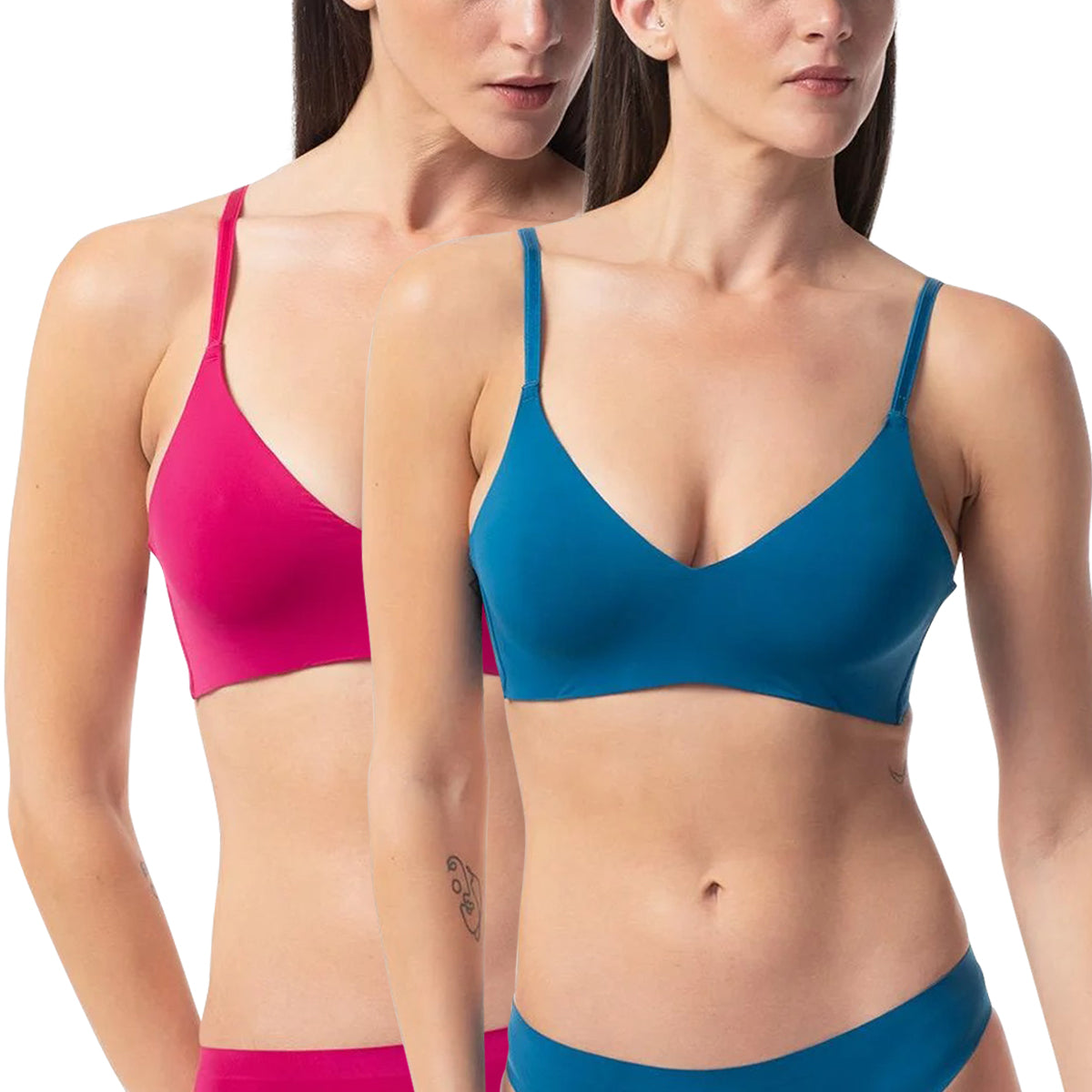 Women's Micro Invisible Flexible Underwire Bra