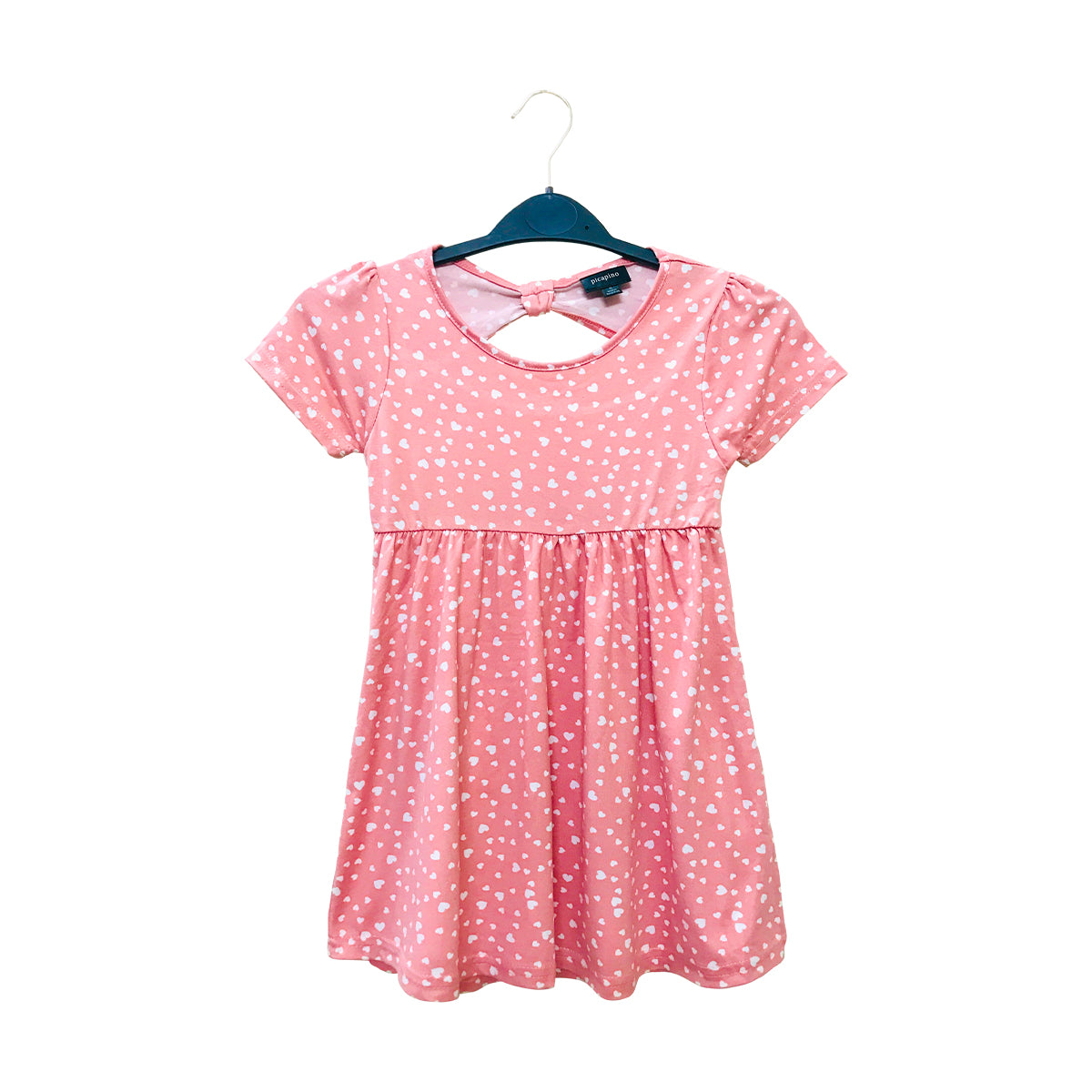 Girls Comfortable Printed Casual Short Sleeve Frock