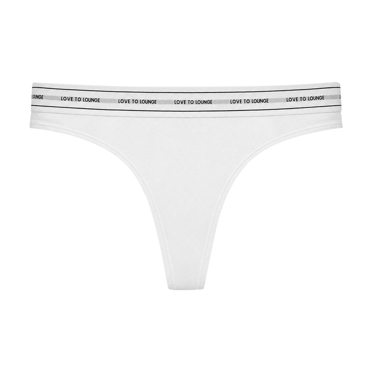 Womens Soft Cotton Low Rise Stretch Thong