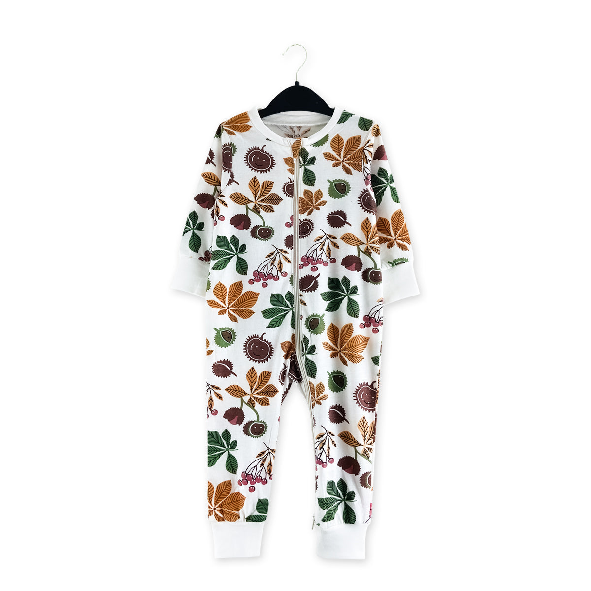 Baby Organic Cotton Printed Sleepsuit Full Body Romper