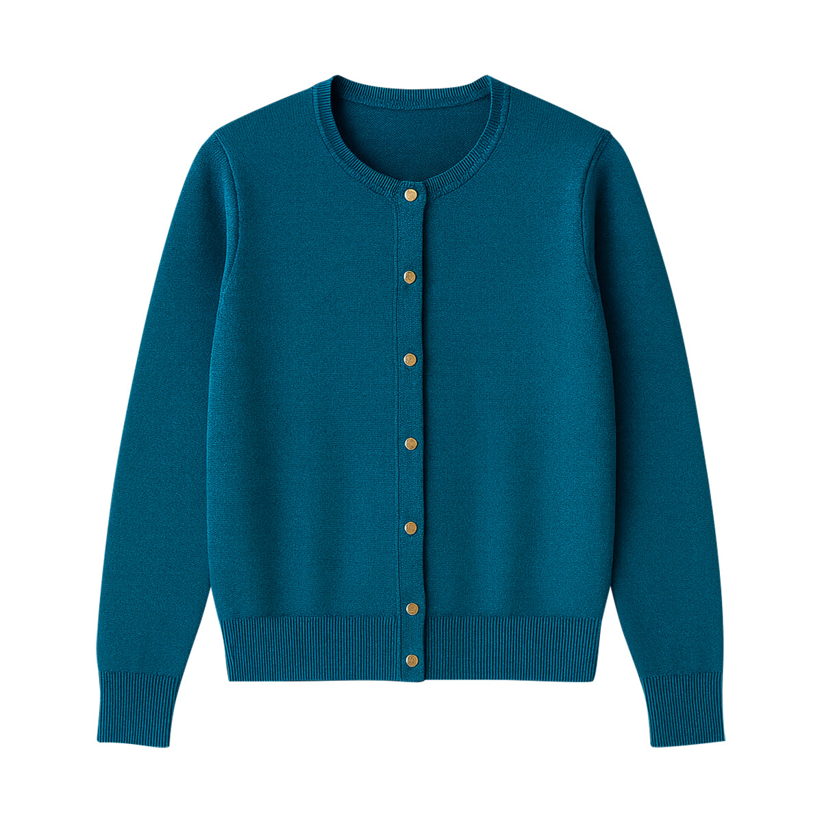 Womens Premium Button-Down Knit Cardigan Sweater