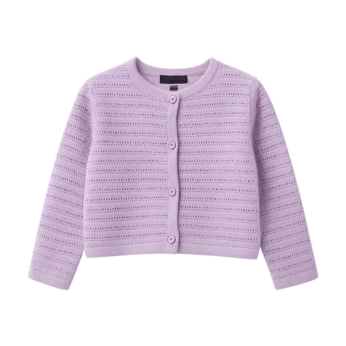 Baby Girls Knitted Button Lightweight Sweater Cardigan