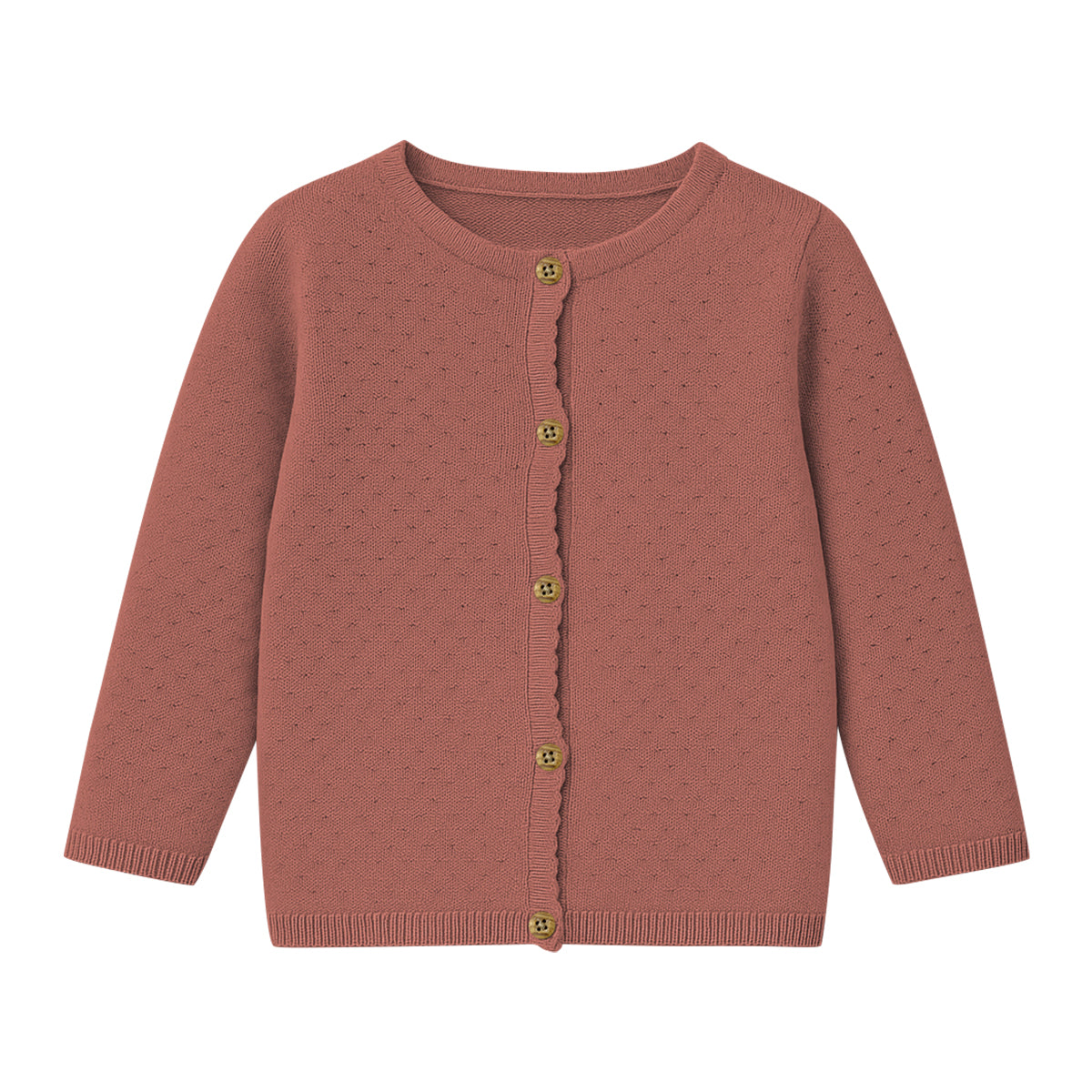 Girls Premium Soft Knit Button Cardigan