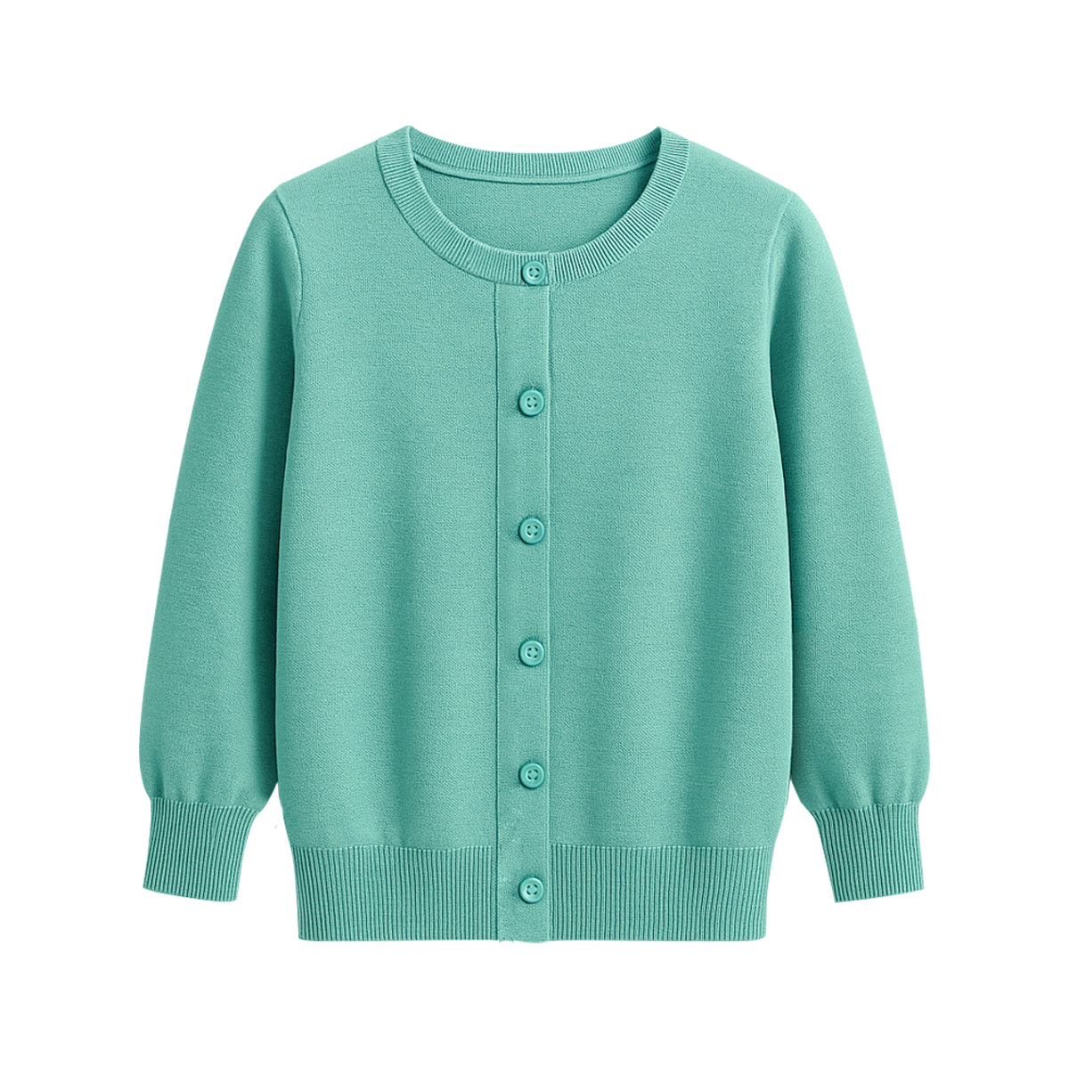 Womens Cotton Knit Button-Down Lightweight Cardigan