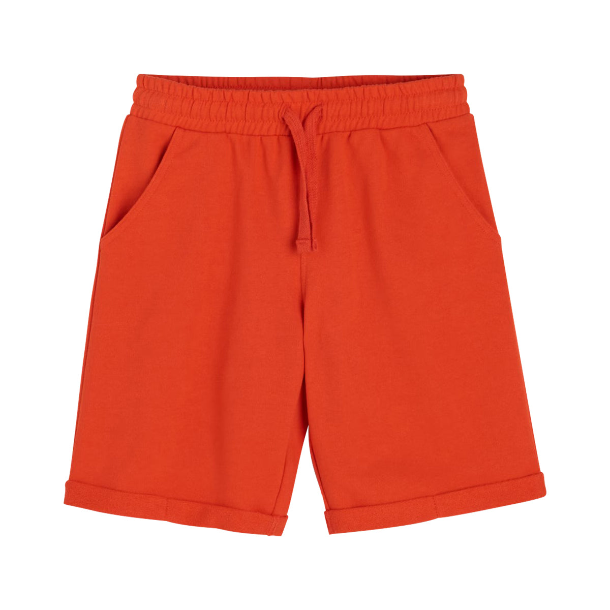 Boys Cotton Blend Drawstring Summer Shorts with Pockets