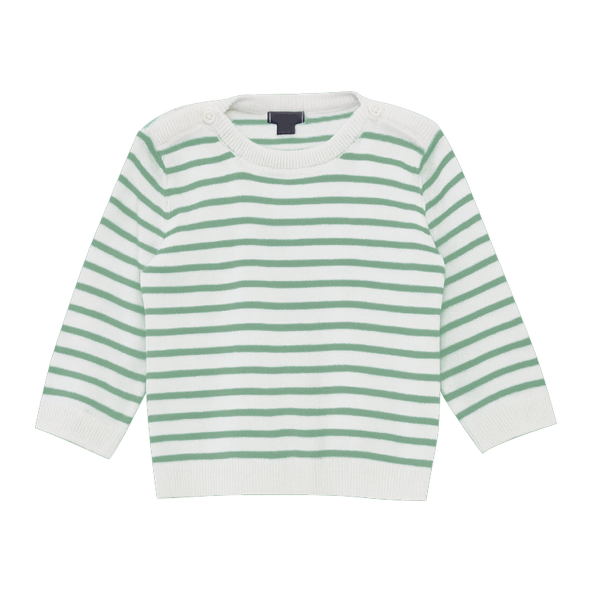 Toddler Baby Soft Cotton Striped Knit Full Sleeve Sweater