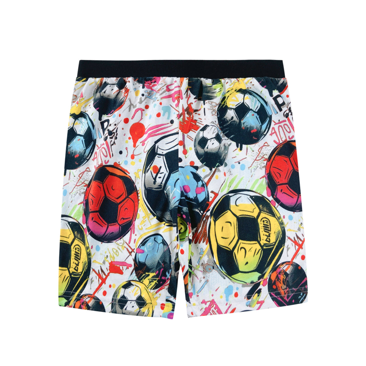Boys Printed & Solid Cotton Jersey Shorts