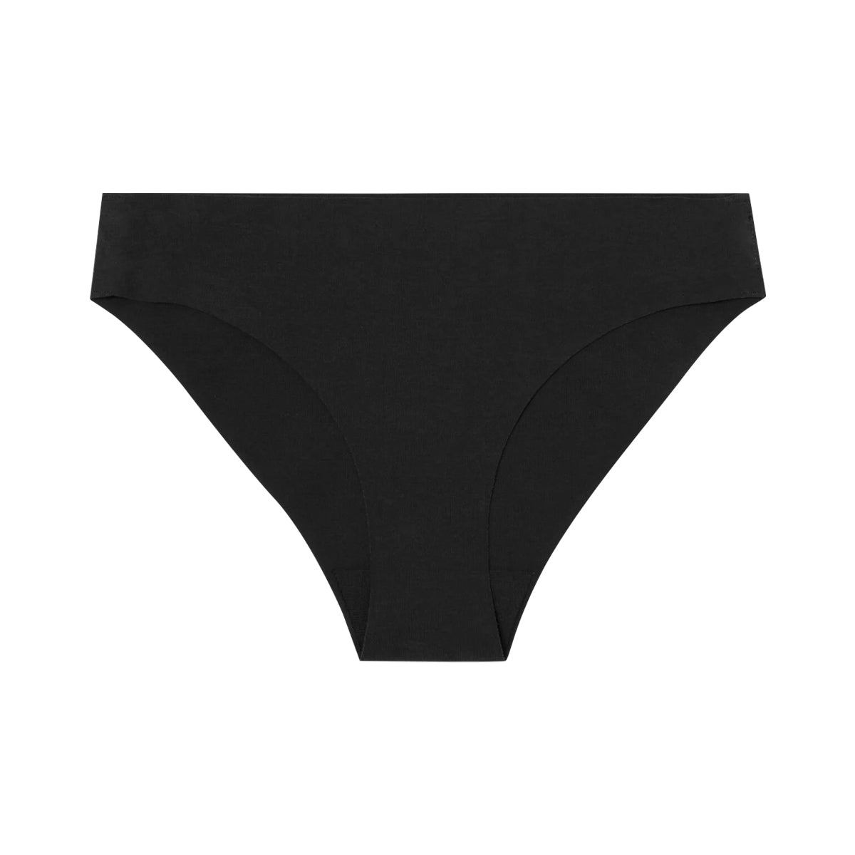 Womens Seamless Mid Rise Stretch Invisible Comfort Brief Panty