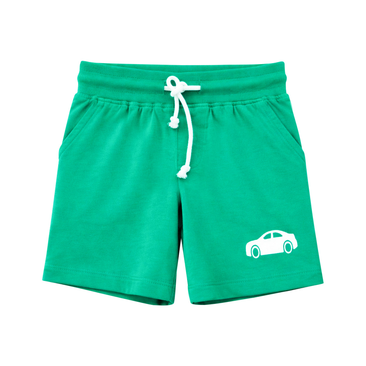 Baby Boys Soft Cotton Summer Shorts with Drawstring