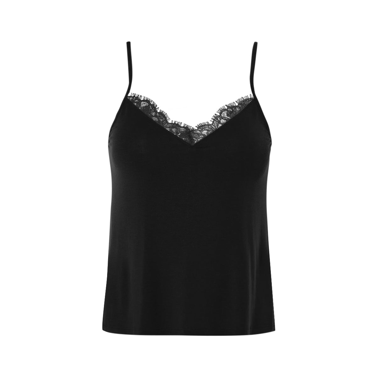 Womens Lace Top with Spaghetti Straps
