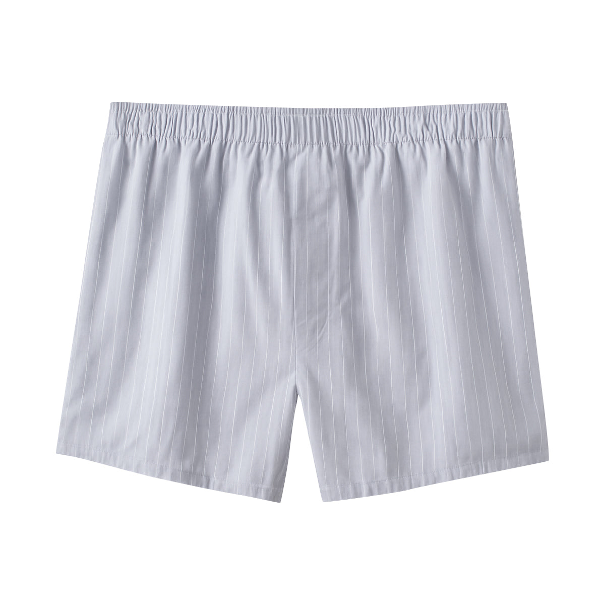 Men’s Printed Woven Plaid Cotton Boxer Trunks