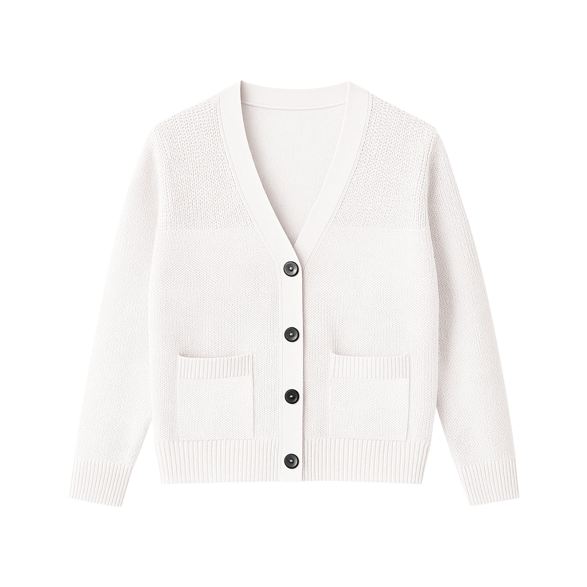 Womens Lightweight Knit Cardigan with Pockets
