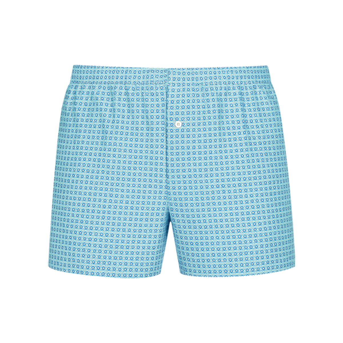 Mens Soft Breathable Cotton Woven Trunk Boxer