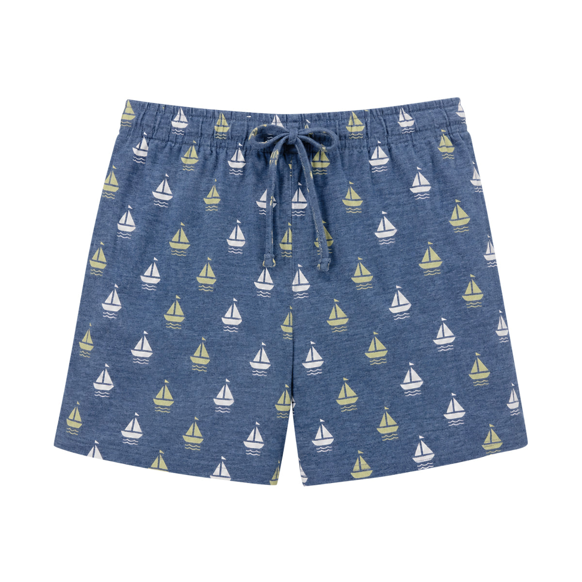 Mens Summer Soft Lightweight Printe Sleepwear Pajama Shorts