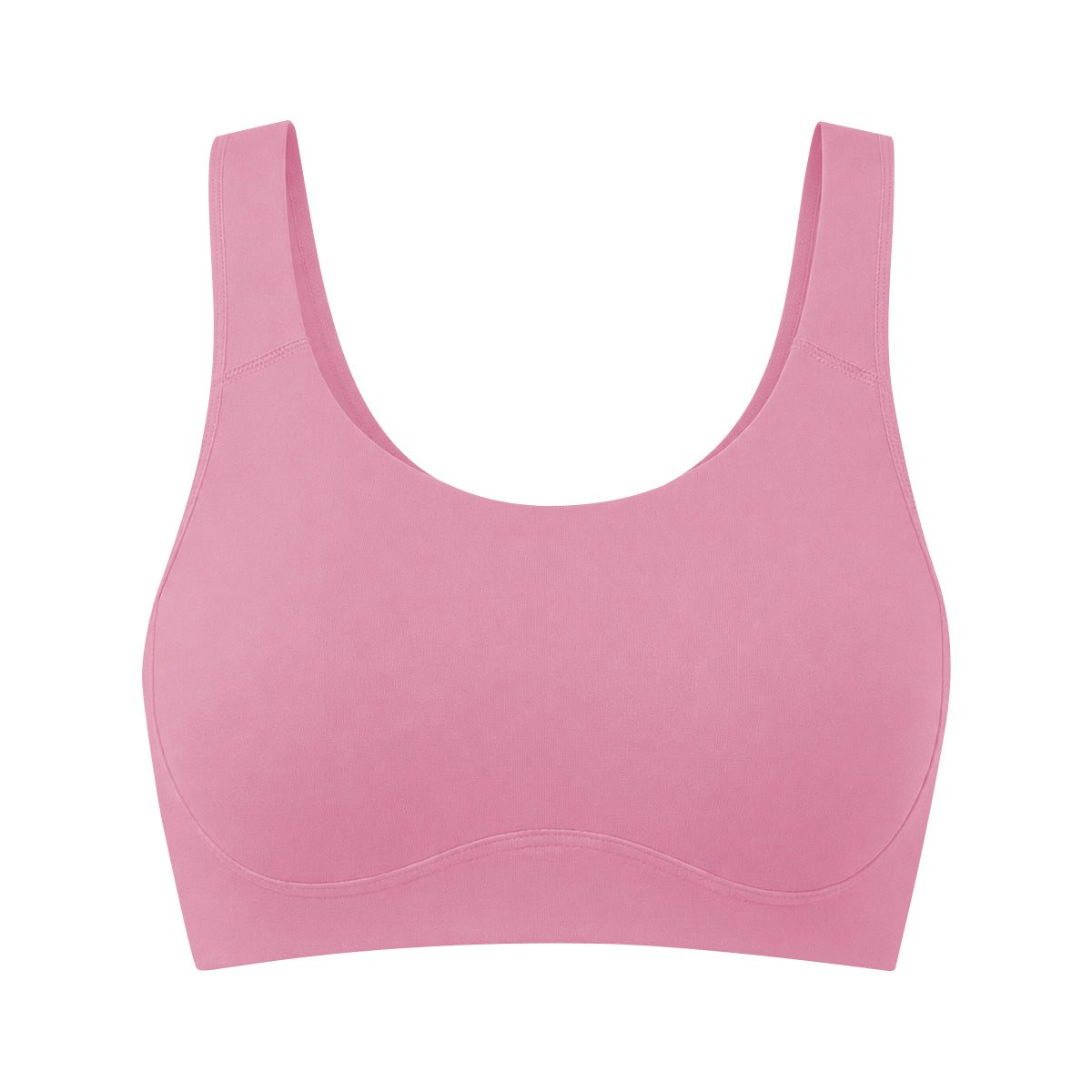 Womens Non-Padded Wire-Free Full Coverage Cotton Bra