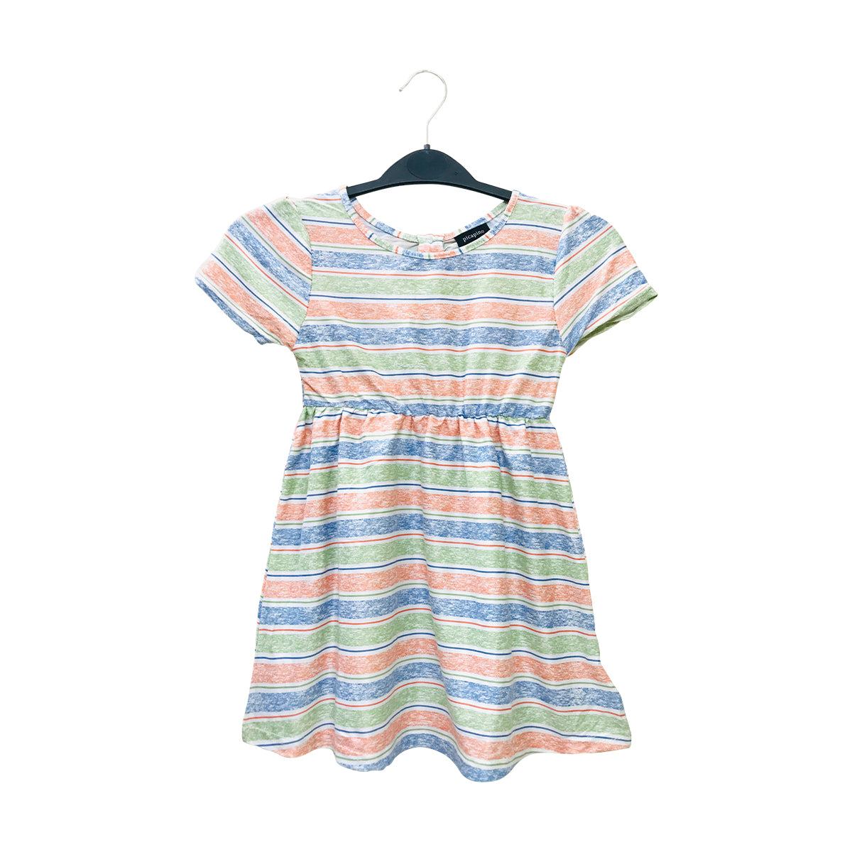 Girls Comfortable Printed Casual Short Sleeve Frock