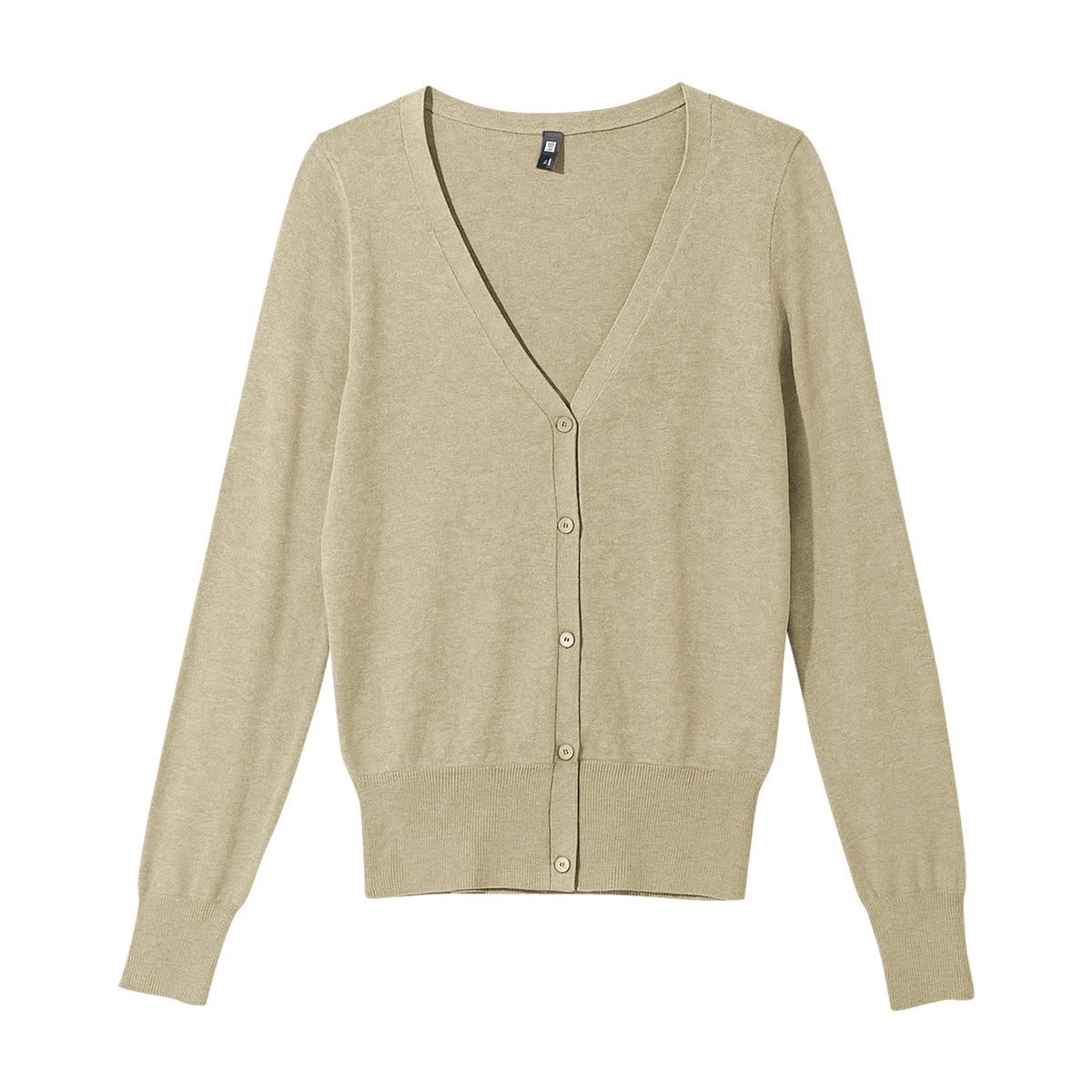 Womens Classic V-Neck Button-Down Long Sleeve Cardigan Sweater