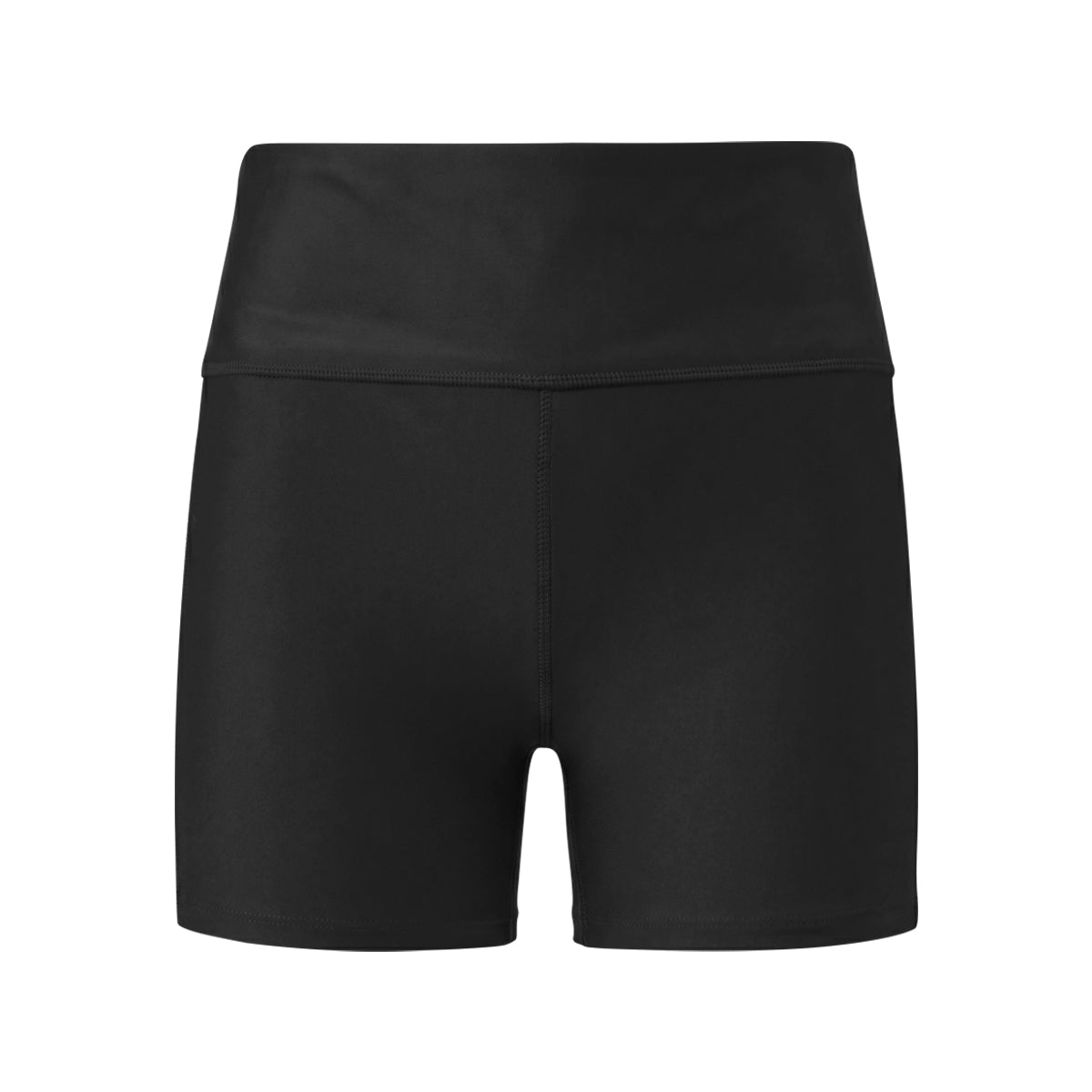 Womens High-Waisted Swim Biker Shorts
