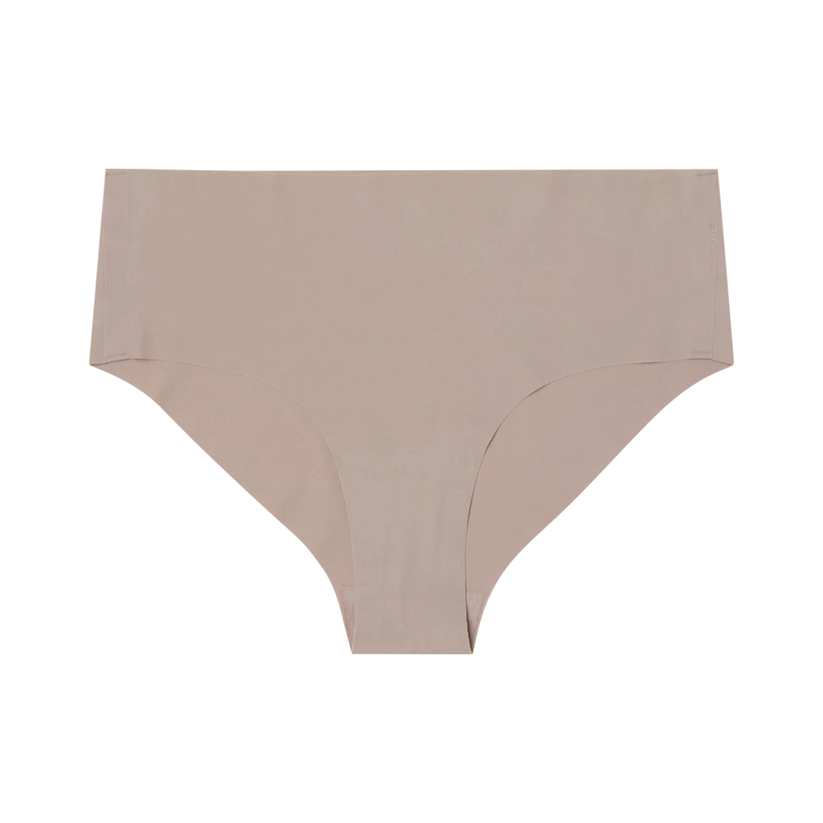 Womens Seamless Mid Rise Invisible Comfort Stretch Full Back Brief Panty