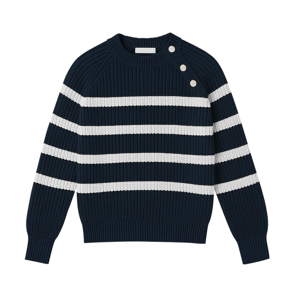 Kids Knit Striped Winter Pullover Sweater