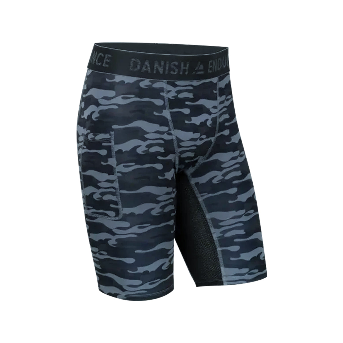 Mens Power Compression Gym & Running Shorts with Pocket