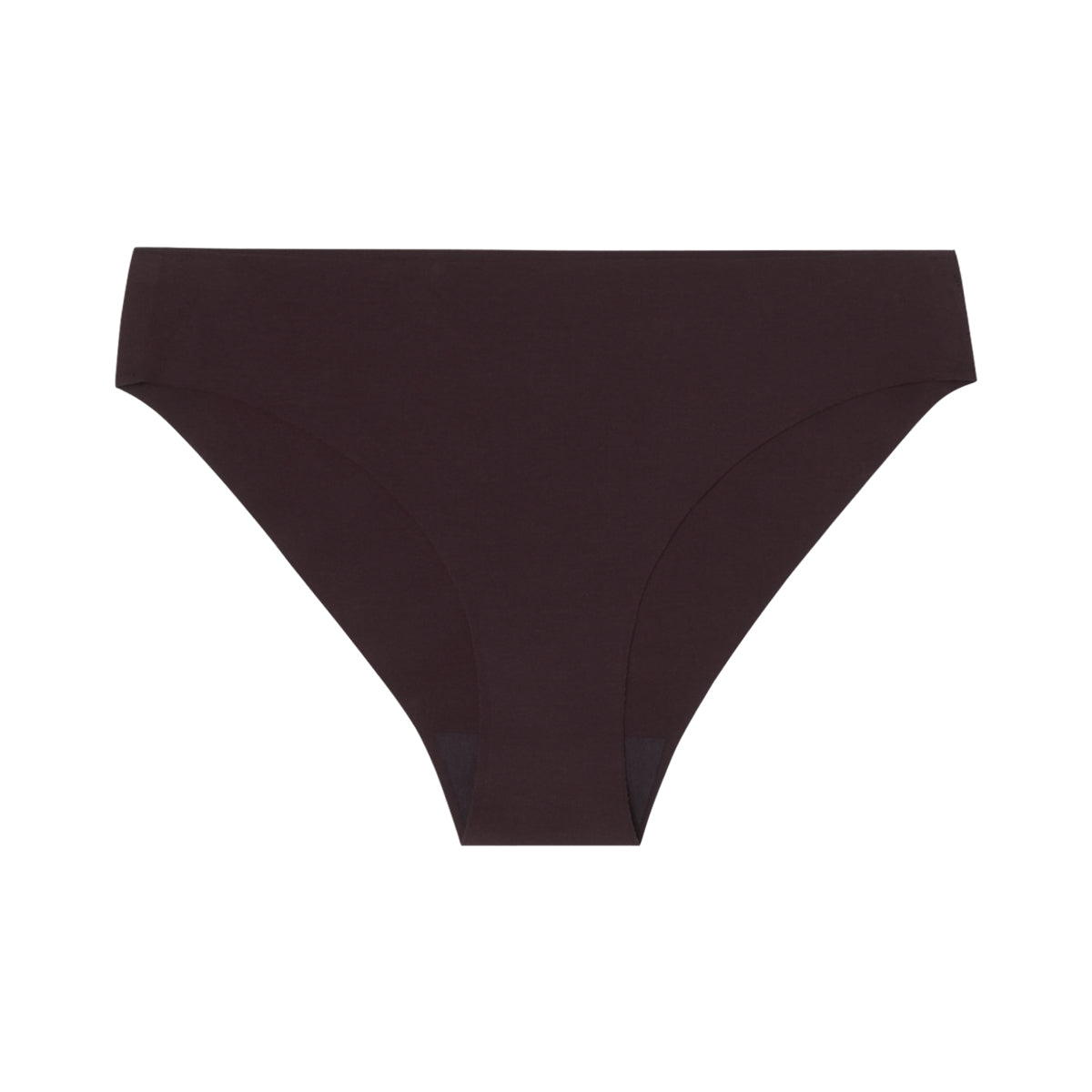 Womens Seamless Mid Rise Stretch Invisible Comfort Brief Panty