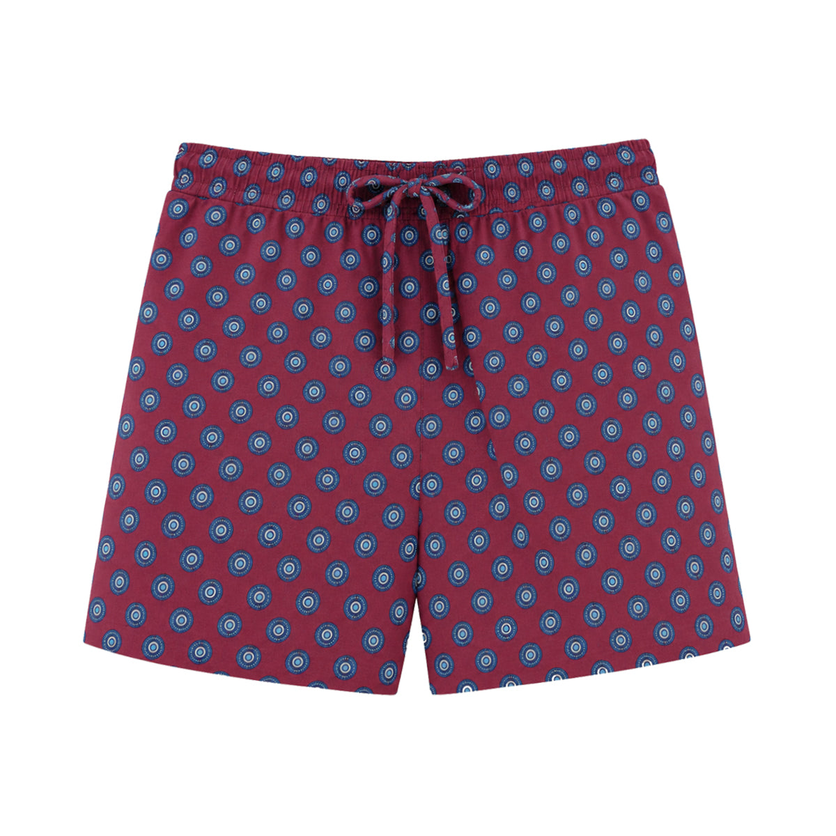 Mens Summer Soft Lightweight Printe Sleepwear Pajama Shorts