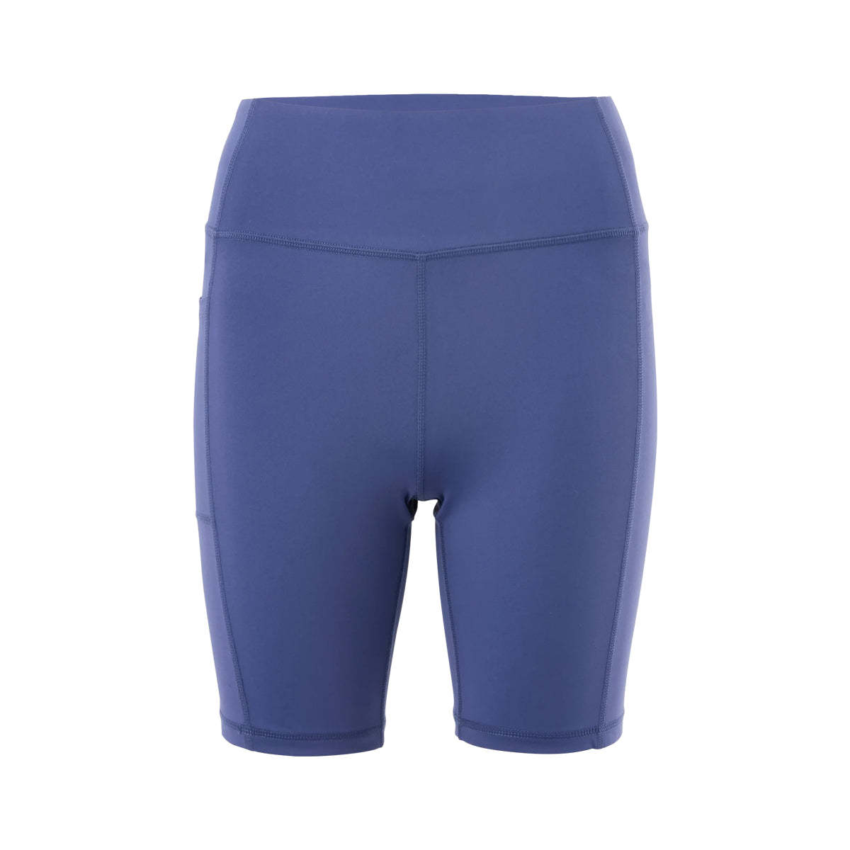 Womens High Waist Sold Cycling Media Pocket Shorts