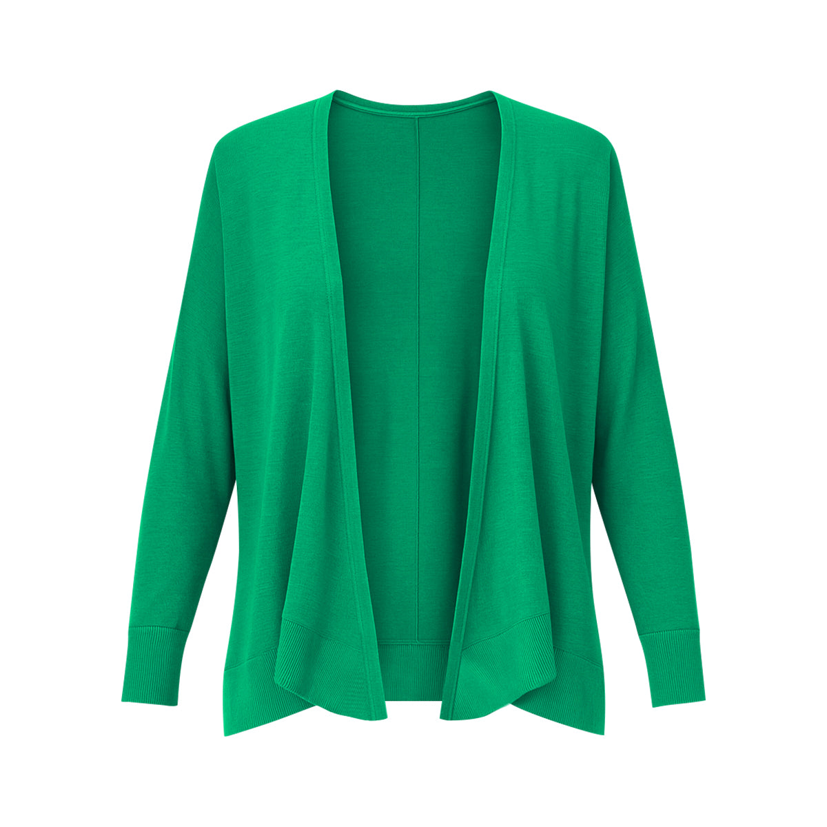 Womens Lightweight Open Front Soft Knit Cardigan