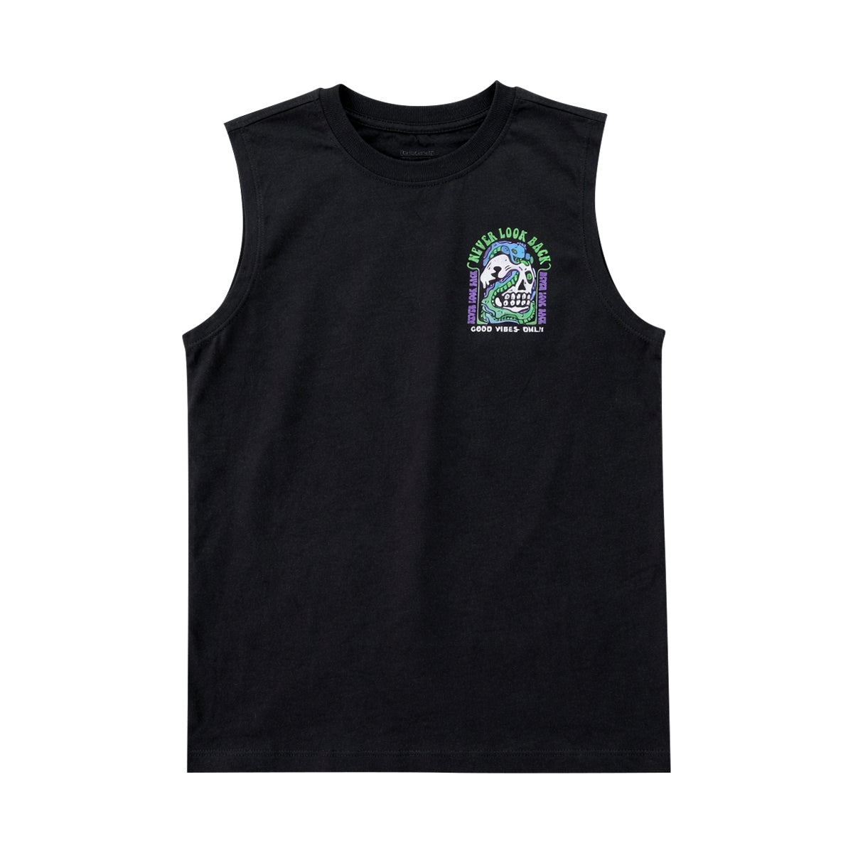 Boys Printed Sleeveless Soft Cotton & Breathable Summer Tank Top