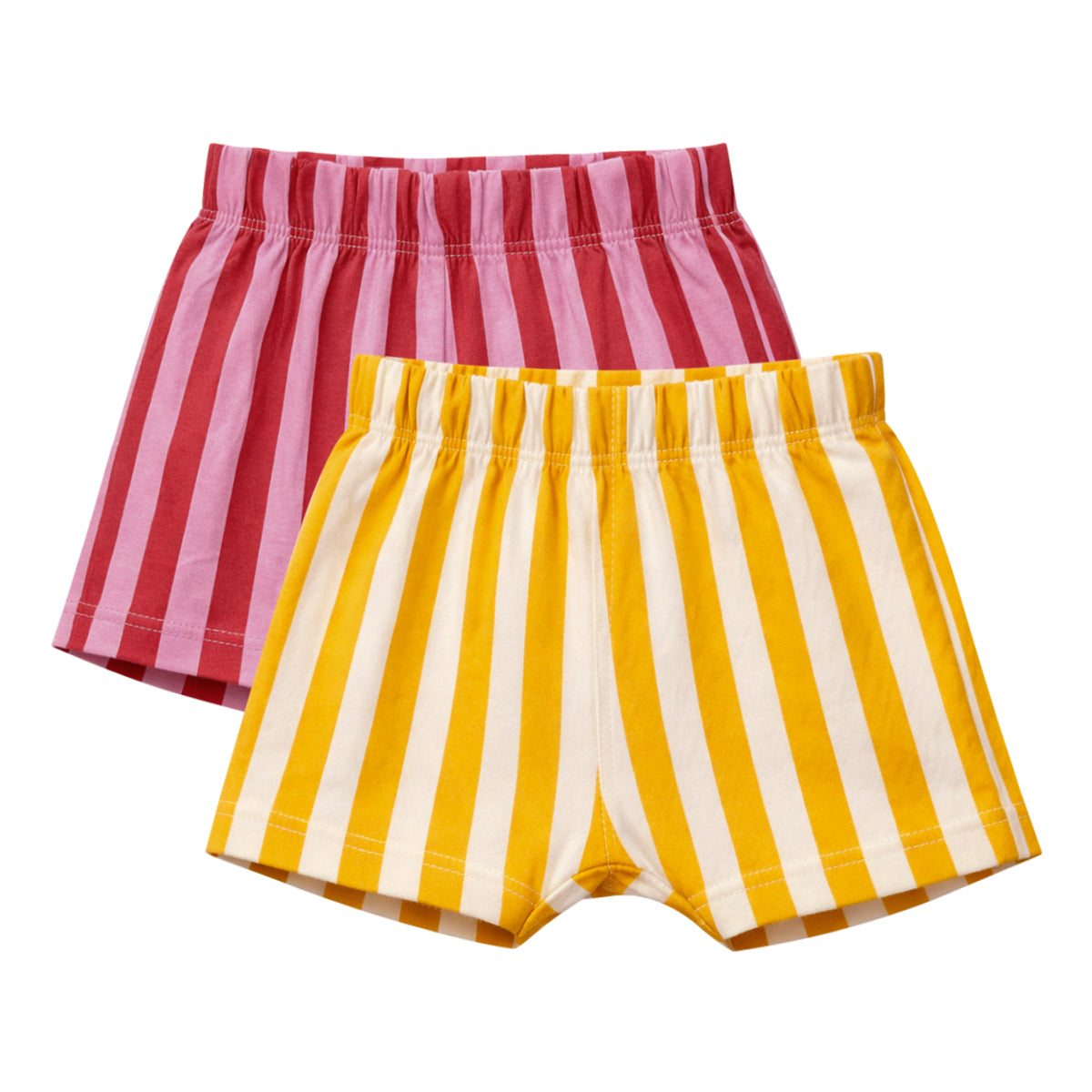 Baby Striped Soft Cotton Summer Casual Shorts