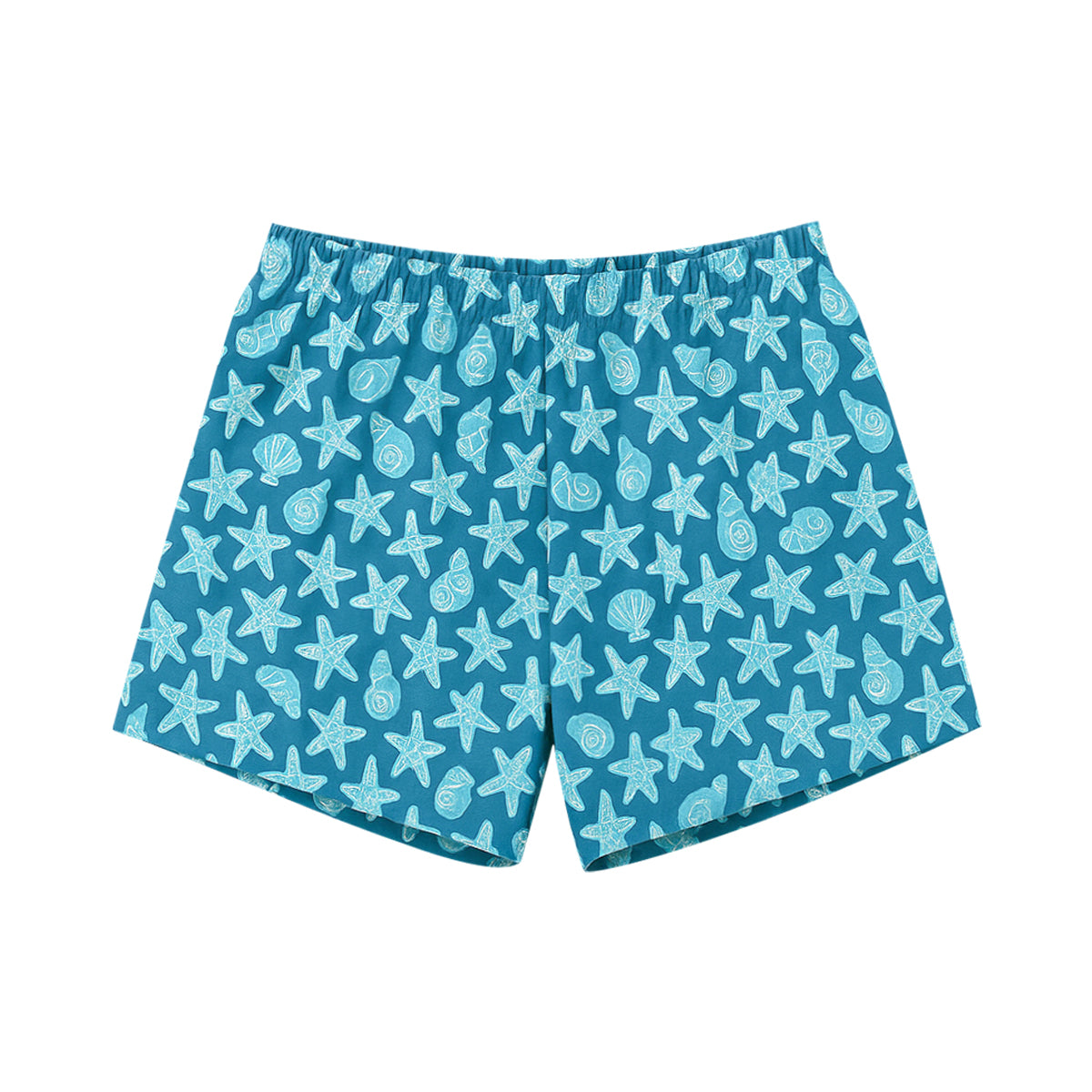 Womens Premium Cotton Printed Shorts