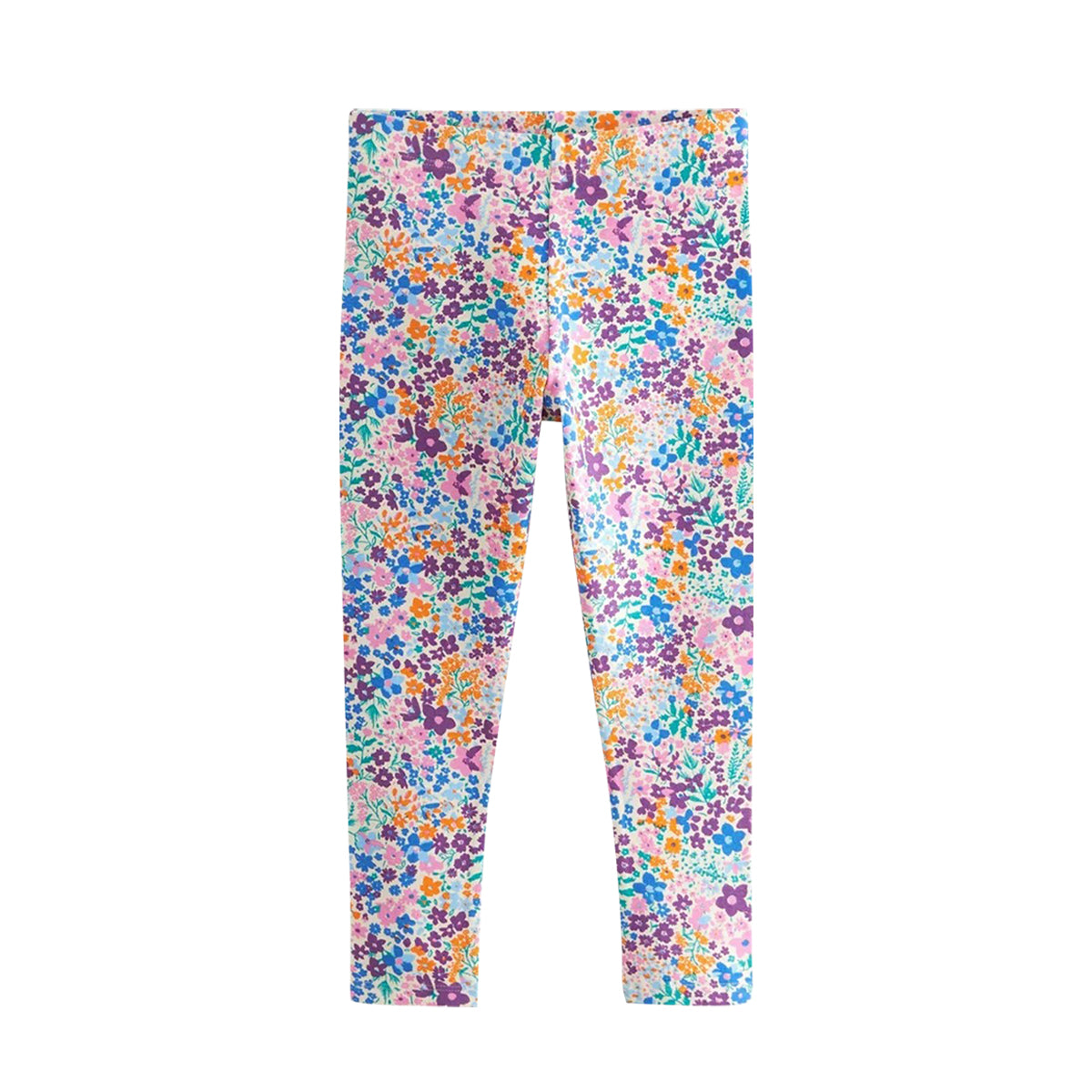 Girls Premium Cotton Jersey Printed Leggings